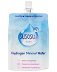 SUSOSU Hydrogen Mineral Water Natural Mineral Drinking Water  Hydrogen Infused NonSparkling BPAFree Bottled Water 105 FL OZ Case Pack of 10