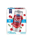 Ocean Spray Sparkling Diet Cranberry Juice Drink 115 Fl Oz Cans 4 Count Pack of 24