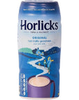 Horlicks Malted Milk Powder 400 Gram Jar  Made in England for Malt  Creamy Malty Taste  Free From Artificial Colors Sweeteners and Preservatives