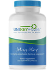 UNI KEY Health Mag-Key | Full Spectrum Magnesium Supplement | 20 mg Vitamin B-6 and 200 mg Magnesium (Glycinate, Chelate, Malate, Orotate, & Taurinate) | 60 Servings