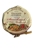 Al Amin Foods Polish Sauerkraut with Wild Mushrooms  Kapusta kiszona z le[nymi grzybami  2 Glass Jars NT Wt 2998 oz 850g By