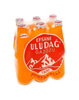 Uludag Legendary Orange Flavored Carbonated Soft Drink  Portakal Efsane Gazoz  6 Pack 84 oz  250 ml