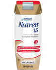 Nutren 1.5 High Calorie, Unflavored Liquid Nutrition, 8.45 Ounce (Pack of 24)