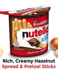 Nutella  GO Hazelnut and Cocoa Spread with Breadsticks Snack Pack 18 oz each 8 Pack  Nutella  GO Hazelnut and Cocoa Spread with Pretzel Sticks Snack Pack 18 oz each Bulk 8 Pack  ZiQ Bag Clip 1 pc