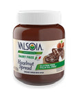 Hazelnut Spread with cocoa  14OZ Vegan Low Sugar Palm Oil Free Creamy Chocolate Spread High Protein Gluten Free