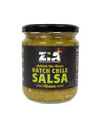 Authentic Roasted New Mexico Hatch Chile Salsa By Zia Green Chile Company  Delicious FlameRoasted Peeled  Diced Southwestern Certified Green Peppers  Vegan  GlutenFree MEDIUM HEAT LEVEL