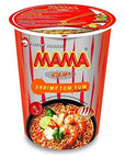 MAMA Noodles SHRIMP TOM YUM Instant Cup of Noodles wDelicious Thai Flavors Hot  Spicy Noodles With Shrimp Tom Yum Soup Base No Trans Fat wFewer Calories Than Deep Fried Noodles 6 Pack