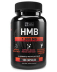 Véla HMB (Hydroxymethylbutyrate) Capsules 1,000 mg | | B-Hydroxy & B-Methyburate | Supports Muscle Mass, Muscle Protein Synthesis* | Support Improved Body Composition |180 Capsules