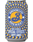 Generic 48 Pack of 12oz Cans Brooklyn Special Effects HOPPY AMBER Non Alcoholic Brew Beer 12oz Per Can NA Malt Beverage Drink Beverage