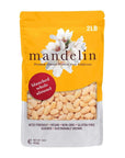 Mandelin Blanched Whole Almonds 100 Almonds 2 lb NonGMO Gluten Free Vegan Keto Plant Based Diet Friendly Kosher for Passover Every Batch Tested for Quality