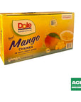 Dole Mango Chunks Fruit Cups in 100 Juice 4 Ounce Cups 16Count