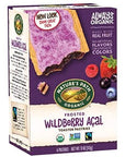 Natures Path Organic Frosted Toaster Pastries Variety Pack Flavors 3 Boxes  6 Count Per Box Made with Real Fruit  Cherry Pomegranate Grannys Apple Pie Wildberry Acai