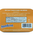 Sunkist Sours Tangerine Orange Vitamin C Sugar Free Sour Candy 176 Ounce Tin  6 Count Tray