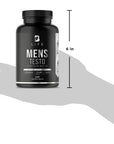 Testosterone Booster for Men - Mens Testo B Life 240 Capsules - Ultimate Male Performance Enhancement Supplement - Boost Drive, Endurance, Strength, Stamina & Achieve Lean Muscle Growth