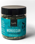 LYOH Herb Blends MOROCCAN | Freeze-Dried GINGER, SPEARMINT, TURMERIC, AND PEPPERMINT | Gourmet Herbs, Spices and Seasonings ? All-natural ? Vegan ? Gluten Free ? Additive-Free ? 0.32 ounce