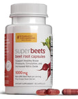 humanN SuperBeets Beet Root Capsules Quick Release 1000mg - Supports Nitric Oxide Production, Blood Pressure - Clinically Studied Antioxidants 90 Count Non-GMO Powder