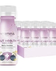 Vitaminis - Gut Health Shot - Berry Banana Juice - 2.5 Fl. Oz, Pack of 12