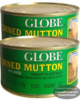 Globe Corned Mutton with Juices Pack of 2 x 115 Oz HALAL Corned Mutton is delicious and makes a great meal  Imported from Australia 1 Seller