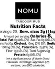 NOMU Tandoori Seasoning Rub (2-Pack | 4.23oz) - Blend of 17 Premium Herbs