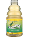 RW Knudsen Organic Recharge Lemon 32Ounce Packages Pack of 12