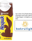 Shelf Stable Milk READYTODRINK Delicious Goodness Of Nestle Nesquik Chocolate Lowfat Milk 8 fl oz Boxes Pack of 15  Every Order is Elegantly Packaged in a Signature BETRULIGHT Branded Box