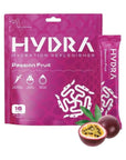 Hydra Powders Key Nutrients Electrolyte Powder Packets - Sports Hydration Drink with Vitamins & Electrolytes - Low Sugar Electrolyte Mix Hydrate Packets - Passionfruit (16 Packets)