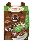 FUTURELIFE Oat Cereal Bits  Multigrain Pops  Kids Cereal  375g132oz  33 Nutrients  Assist with Immune Function  High In Fiber  Added Probiotics  34g Protein  Chocolate 1