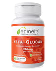 EZ Melts Dissolvable Beta-Glucan Supplement 250 mg, Sugar-Free, 1-Month Supply