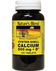 Oyster Shell Calcium with D3 100 Tabs