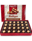 Anthony Thomas Great Tasting Peanut Butter  Milk Chocolate Buckeyes in Regular Box Deliciously Delightful Snacks 24 Count