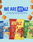 Rivalz Stuffed Snacks  10 Oz Bags Variety Pack  Delicious  Nutritious Veggie Snack Bites  Vegan Gluten Free  NonGMO  Zero Added Sugar and PlantBased Protein  Healthy Snacks for Adults and Kids  15 Count