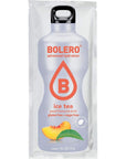 BOLERO  Iced Tea  Peach Flavored Sugar Free and Low Calorie Powdered Drink Mix Makes 12 Gallon for Strong Flavor or 1 Gallon for Mild Flavor 12 Large Sachets  Europes Favorite Drink Mix