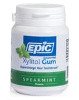 Epic Dental Spearmint Gum  Xylitol Sweetened  50 Count  Gluten Free  Wheat Free  Vegan