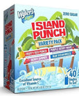 Wylers Light Island Punch Singles To Go Variety Pack Drink Mix 2 Boxes 40 Packets Per Box 80 Single Servings