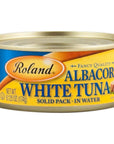 Roland Foods Fancy Albacore White Tuna Solid Pack in Water 6 Ounce Can Pack of 6