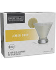 Bartesian Lemon Drop Cocktail Mixer Capsules Pack of 8 Cocktail Capsules for Bartesian Premium Cocktail Maker 55446