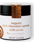 Organic Cacao Paste by Ancestral Organics  No Palm Oil No Added Sugar No Dairy Vegan Naturally Sweetened with Yacon 7 oz