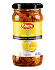 Shan Lemon Pickle 1058oz 300g  Hot  Spicy Lemons in Oil  Rich Blends of Spices  Perfect Accompaniment to Everyday Meals  Suitable for Vegetarians  Airtight Pet Jar