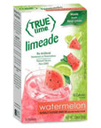 True Lime Watermelon Limeade Drink Mix 10 packets Pack of 4