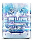 G Fuel Sugar Plum Energy Powder, Sugar Free, Clean Caffeine Focus Supplement, Water Mix, Sweet Fruit Candy Flavor, Focus Amino, Vitamin + Antioxidants Blend, 9.8 oz (40 Servings)