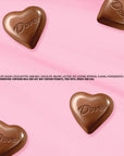 DOVE Milk Chocolate Truffle Valentines Day Chocolate Heart Box Tin 582 oz