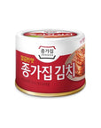 JONGGA Cabbage Fried Kimchi Can  Cabbage Kimchi Can  each 564oz160g nKorean Spicy Food Pack of 6 3384 Ounce