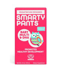 SmartyPants Baby Multi & DHA Liquid Multivitamin: Vitamin C, D3, E, Gluten Free, Choline, Lutein, for Infants 6-24 Months, Immune Support, Includes Syringe, Natural Fruit Flavor (Packaging may Vary)