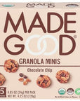 MadeGood Granola Minis 15 Pack 3 Flavors  5 each 15 Pack