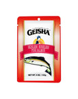 GEISHA Skinless Boneless Pink Salmon 5oz Pack of 12 Pink Salmon HALAL  Contains 9g of Protein  Kosher  Zero Trans Fat  Gluten Free  No Sugar Added  Wild Caught