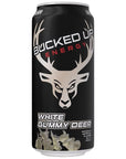 Generic WHITE GUMMY DEER Buck Up 18 Pack 16oz Cans Zero Sugar Energy Drink 473ml Per Can