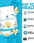 Yes You Can! Complete Meal Replacement - 15 Servings, 20g of Protein, 0g Added Sugars, 21 Vitamins and Minerals - All-in-One Nutritious Meal Replacement Shake (Vanilla)