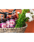 Ale 8 One Blackberry Glass Bottles 12 ounces Pack of 4 100 Kentucky Soft Drink