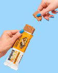 Bobos Protein Bar Variety Pack Chocolate Chip Peanut Butter 6 Bars and Double Chocolate Almond Butter 6 Bars