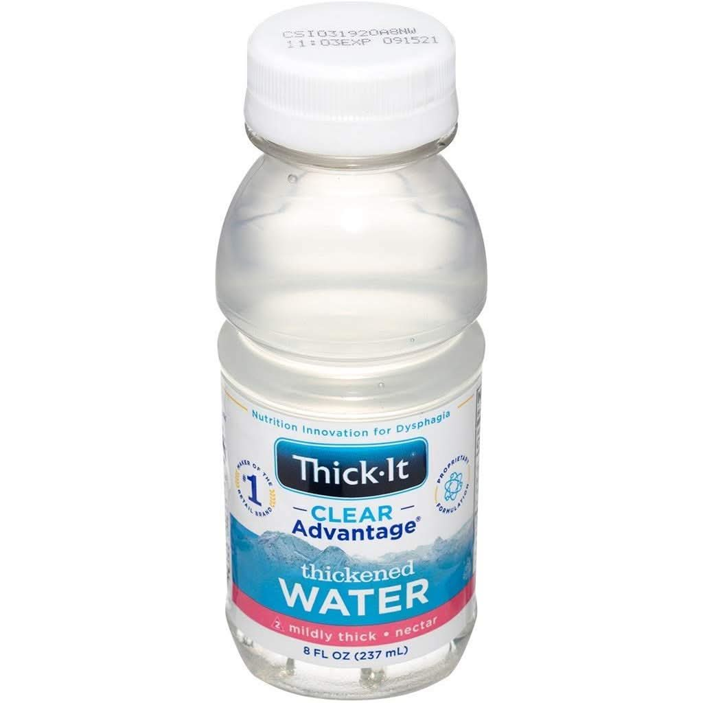 ThickIt Clear Advantage Thickened Water  Mildly ThickNectar 8 oz Bottle Pack of 1